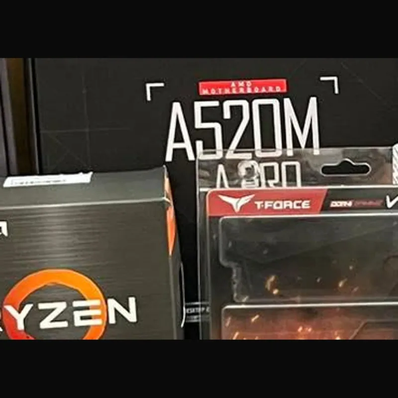 Caja de la tarjeta madre MSI A520M-A Pro