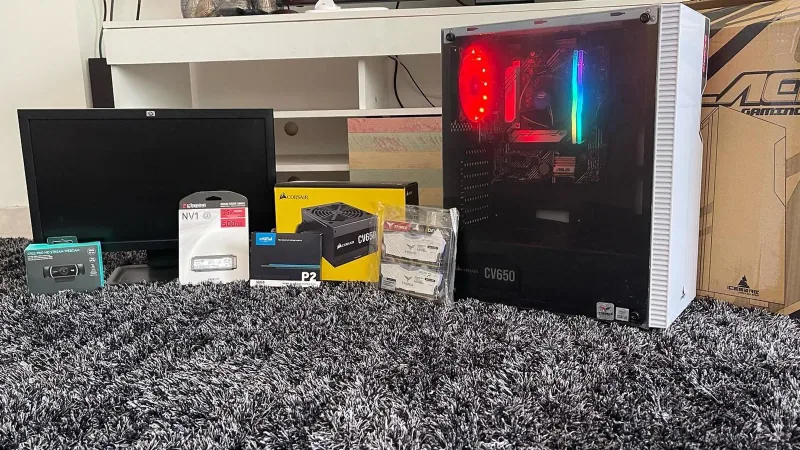 Setup Setup Blizzard — build completamente blanco entregado por GamingSoftwarePereira